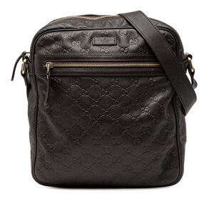 Pre-Loved Gucci Guccissima Crossbody